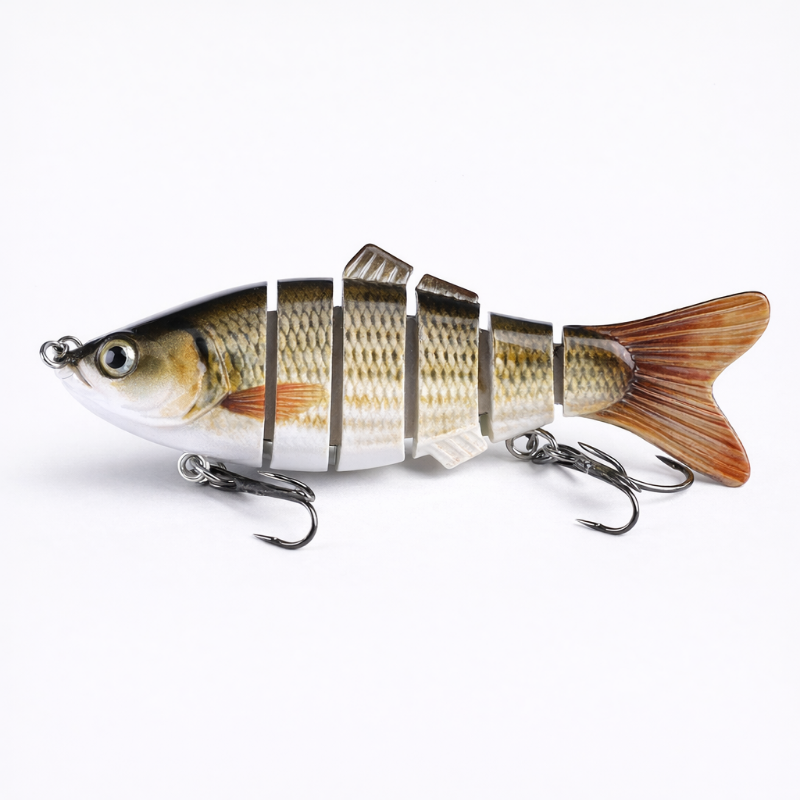 Lot 3 Leurres Souples Orka Gobio FG 7cm - Pour Brochet, Sandre, Bar, Black-bass