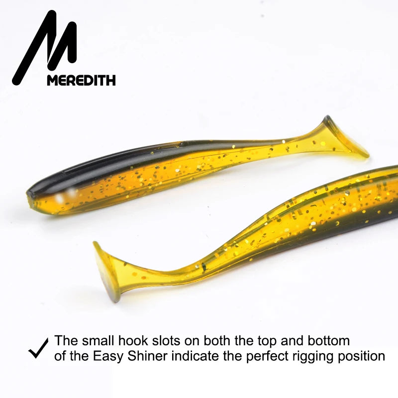 Leurre Souple Shad MEREDITH Easy Shiner – 50mm à 130mm – Brochet, Sandre & Perche