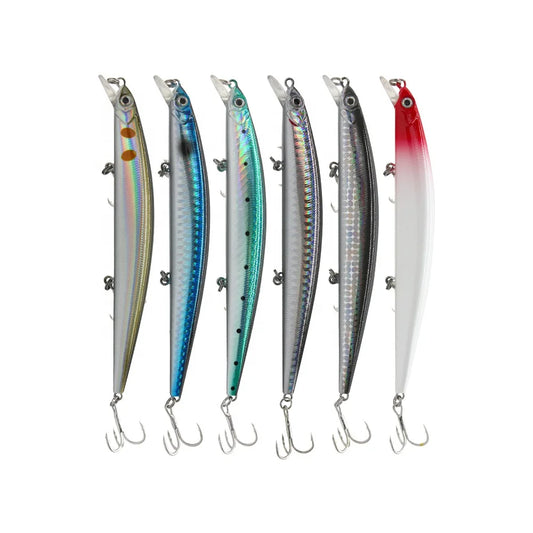 Leurre Dur Minnow 3 Hameçons – 11g & 15g – Bar, Truite & Carnassiers