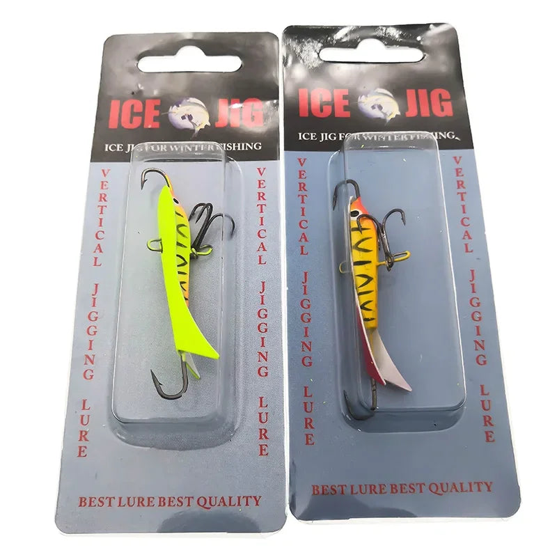 Leurre jigging balancer Outkit 6cm 9g pêche hiver vue de profil