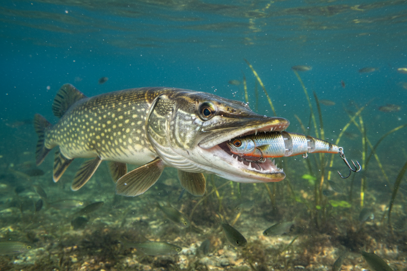 leurre pour brochet normandie