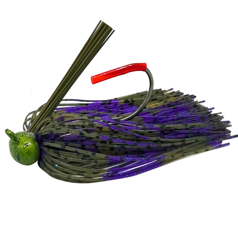 Rubber jig monté avec trailer leurre souple écrevisse