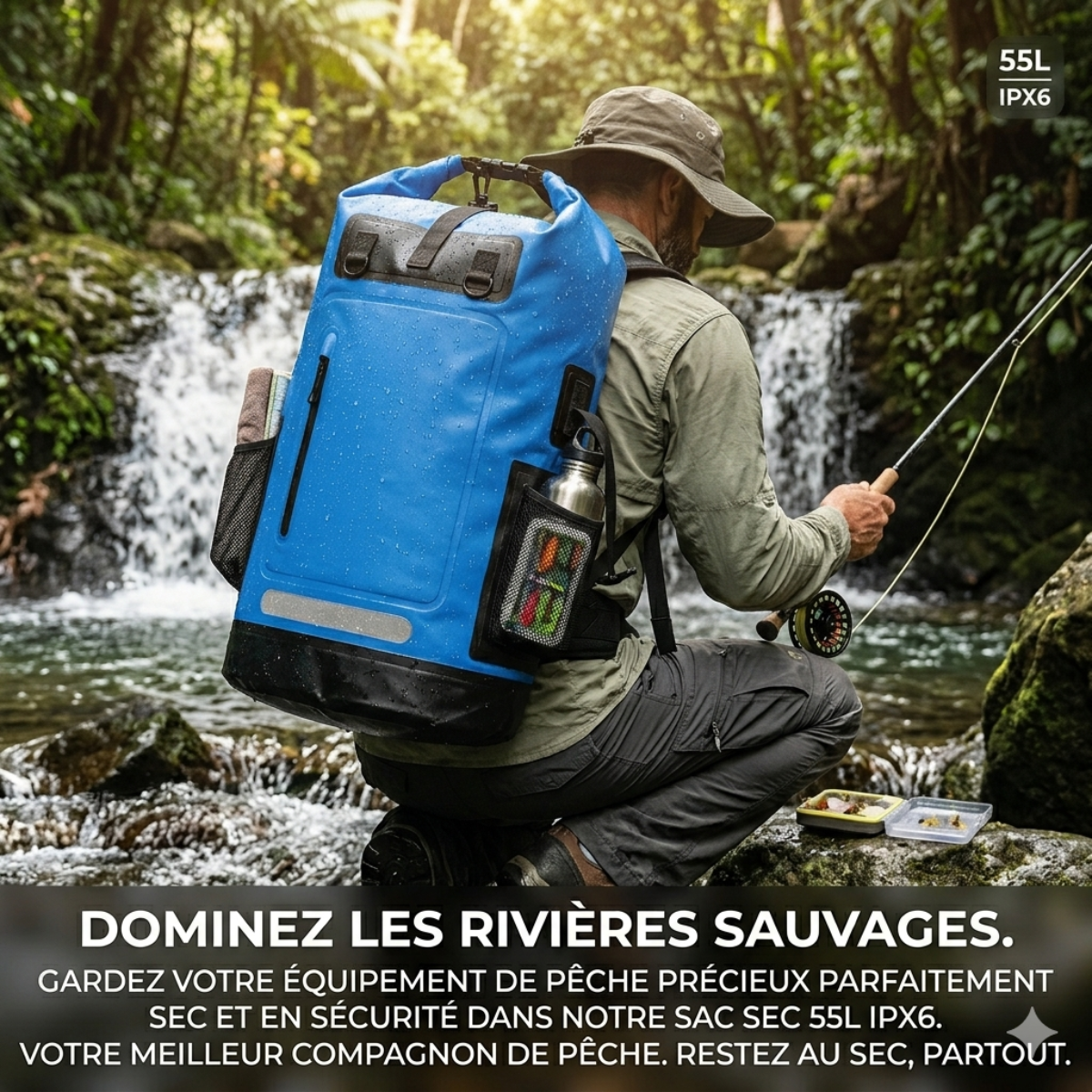 sac a dos peche homme 