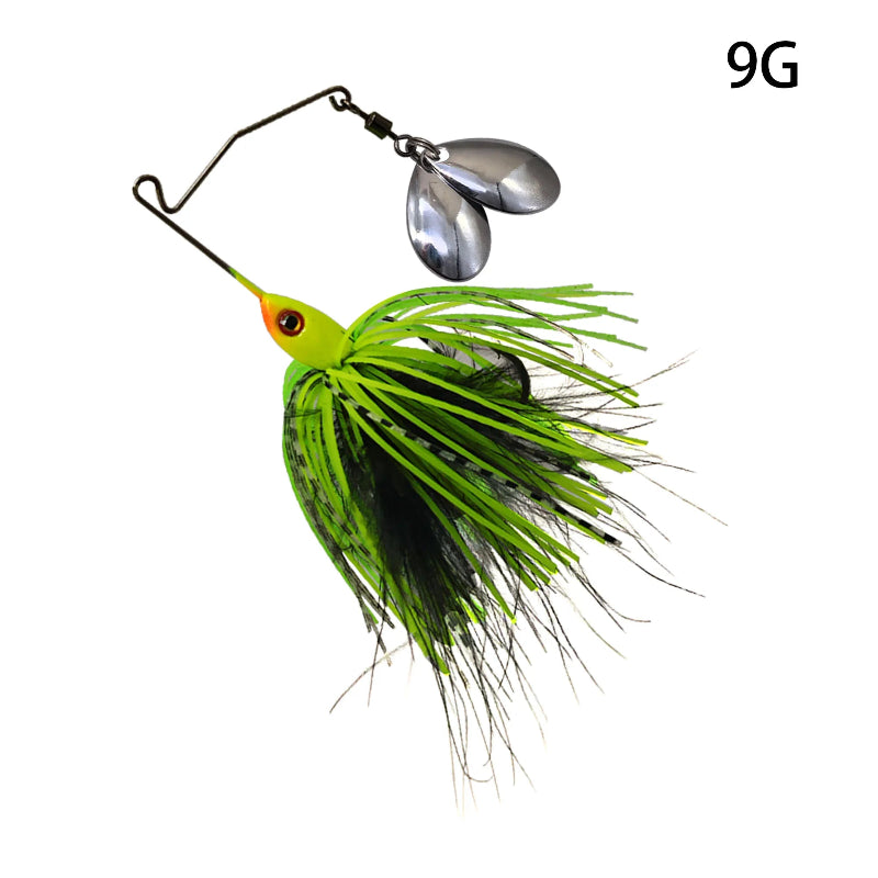 Spinnerbait leurre carnassier coloris red 9g